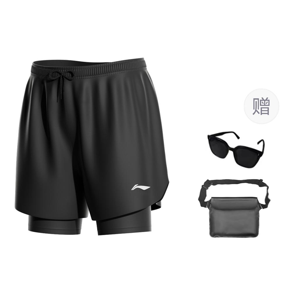 Спортивные шорты Li Ning Унисекс Черные AAPR505-1