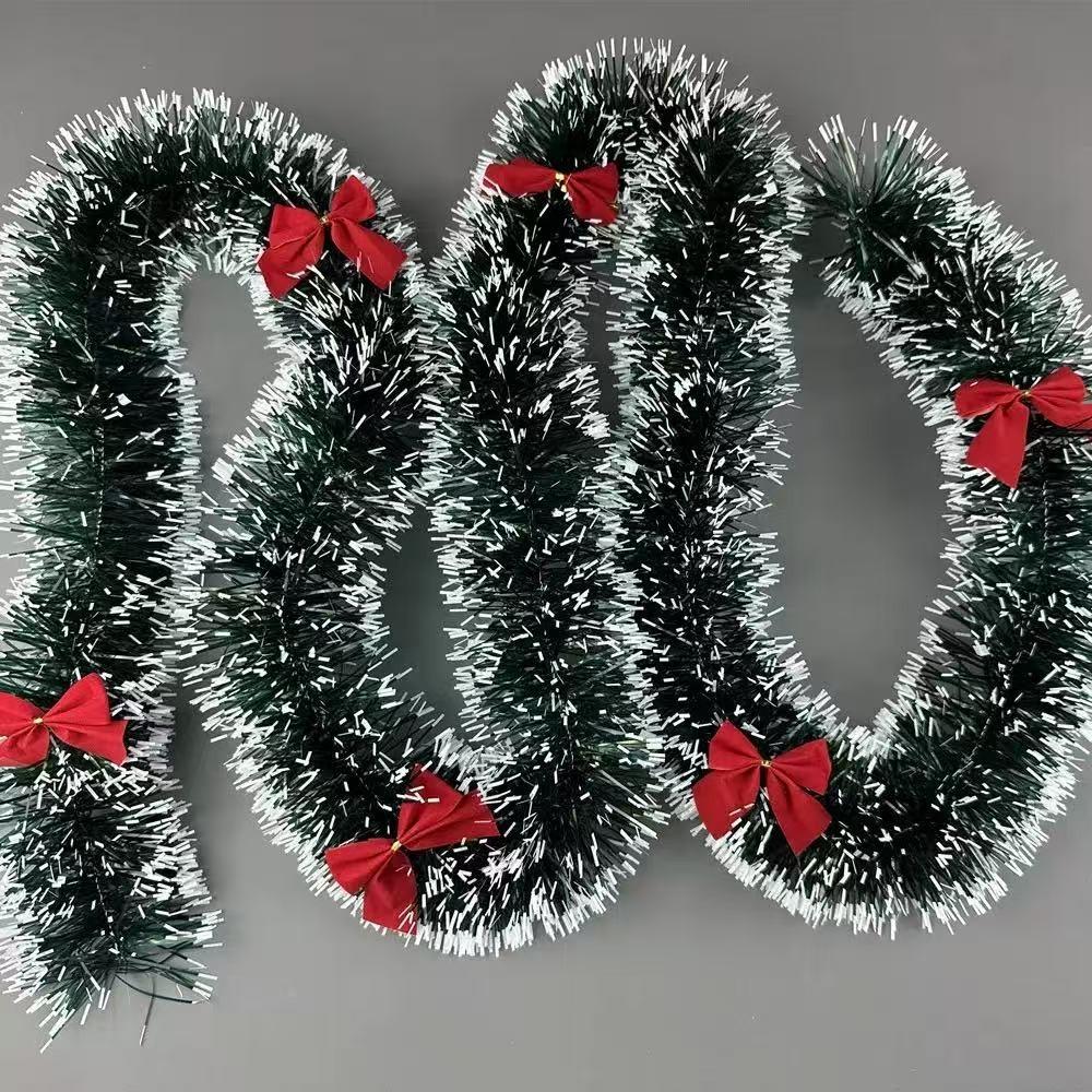1pc-Christmas Eve Decoration Bar Tops Ribbon Garland Christmas Tree Kitchen Ornaments Wedding Party Decoration Prop