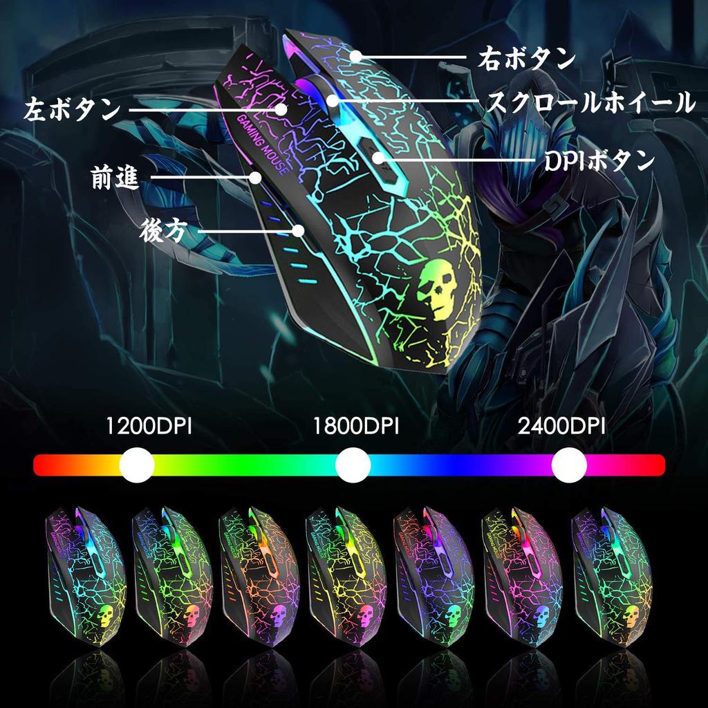 Durable Gaming Keyboard and Mouse Set with RGB Lighting, Multiple Light Modes, USB Wired, Waterproof, Multi-Function, Multimedia Keys, 2400 DPI