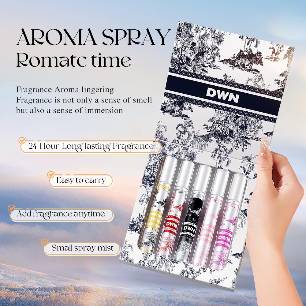 Alcohol-Free Perfume Mist Gift Set: Elegant, Long-Lasting Fragrance for Hair & Body