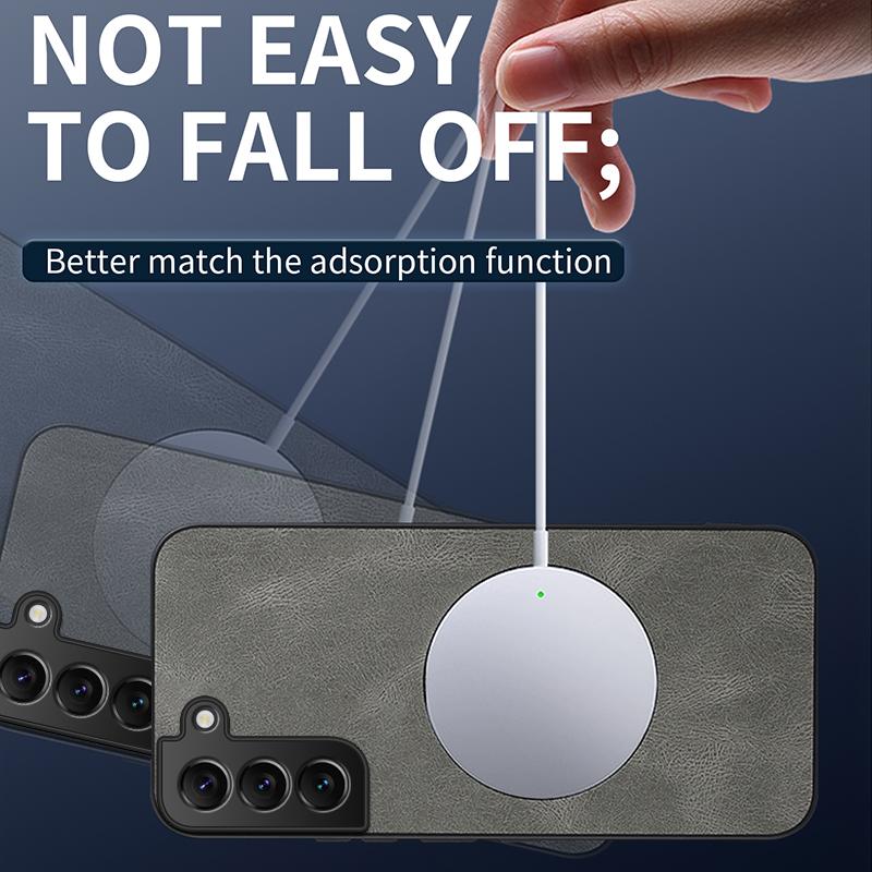 S21 FE Роскошный Новый Противоударный Чехол-Броня Для Samsung Galaxy S21 Plus Кожаный Чехол с Ощущением Кожи Защитный Чехол для Телефона S21 Ultra Чехлы