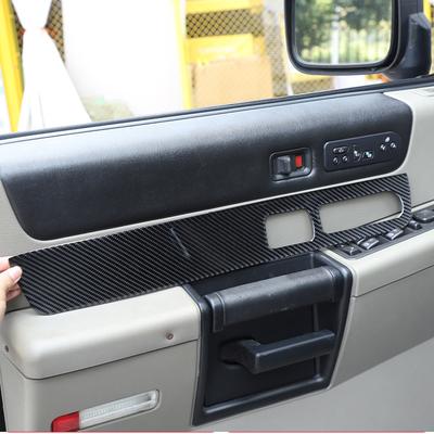 Мягкое Углеродное Волокно Для Hummer H2 2003-2007 Автомобильный Салон Панель Двери Подлокотник Декоративная Накладка Накладка На Кнопку Подогрева Сидений Наклейка Авто Аксессуары