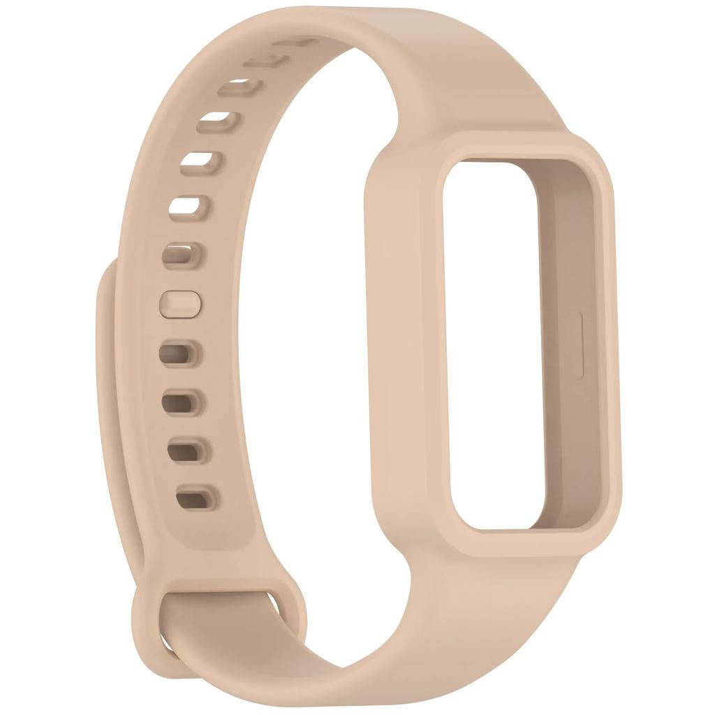 Силиконовый оригинальный ремешок для Xiaomi Band 9 Active Замена Интегрированный браслет для Redmi Band 3 Умные часы Браслет Correa