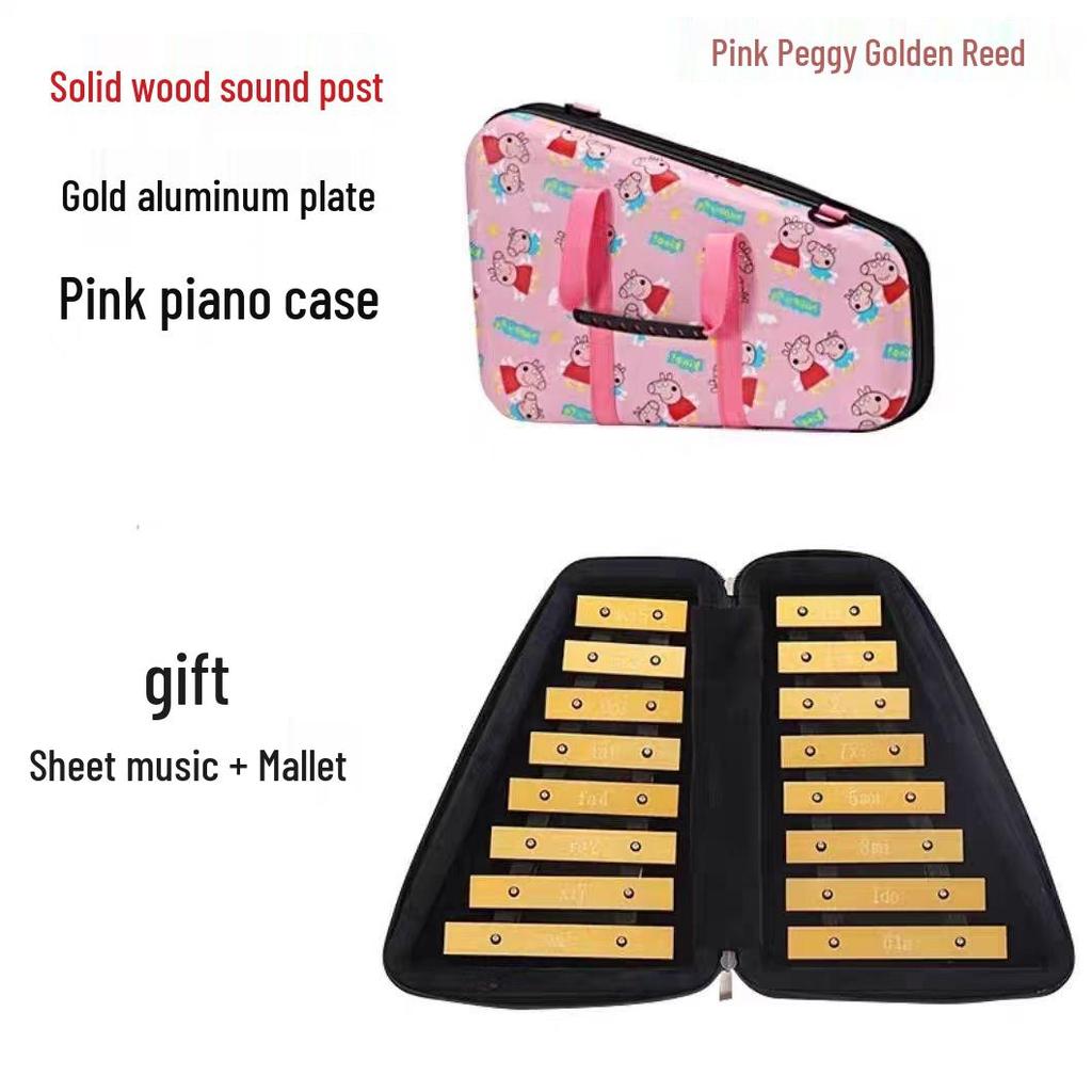 16-Note Double Row Glockenspiel for Early Childhood Education