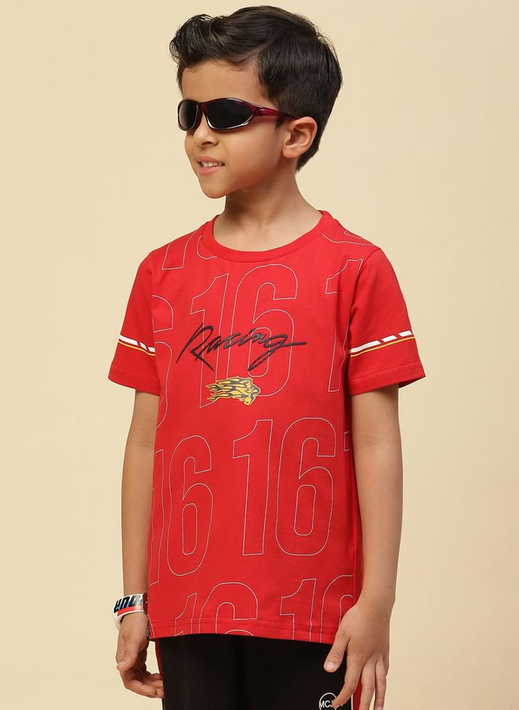 MONTE CARLO Boys Round Neck T-Shirt