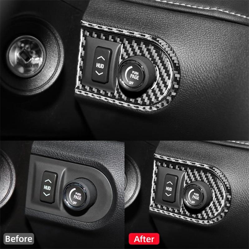 Настоящее углеродное волокно для Chevrolet Camaro 2010 2011 2012 2013 2014 2015 аксессуары интерьер автомобиля HUD панель накладка декоративная наклейка