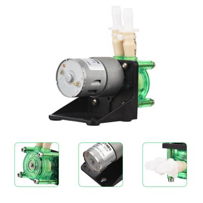 GROTHEN DC 24V Дозировочный насос Перистальтический насос Мини Насос для воды и жидкостей Большой расход Перистальтическая трубка BPT Самозаливной