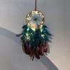 Vintage Export Dreamcatcher - Euro-American Style Feather Pendant with Wind Chimes