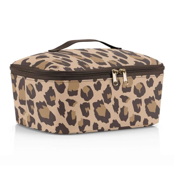 Sac isotherme - reisenthel - pocket - 28 cm - couleur leo macchiato - compact et pratique