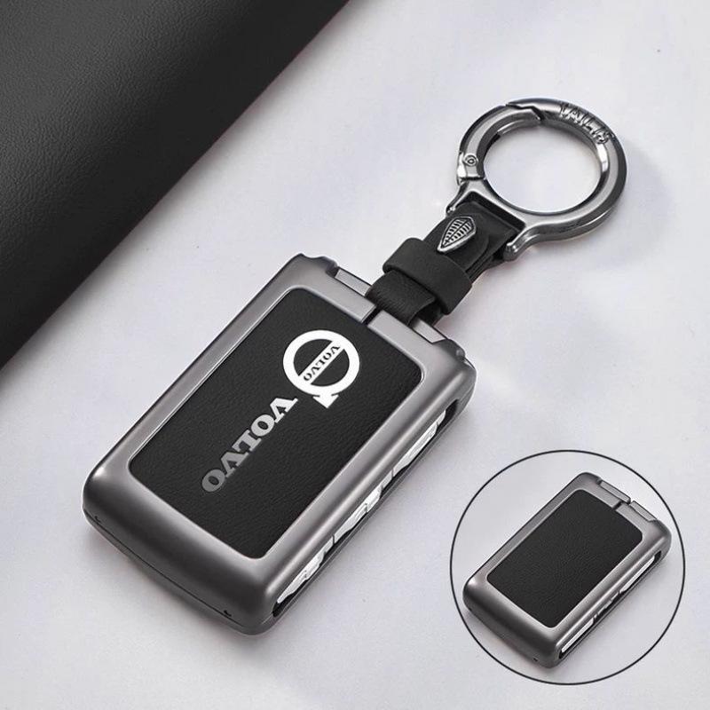 Чехол для ключа Volvo: Совместимо с XC60, S90, S60, XC90, XC40 - Сумка с модифицированной пряжкой