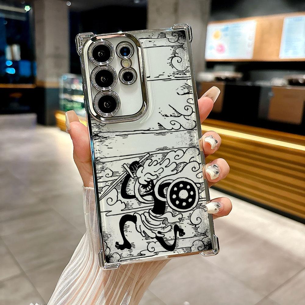 O-One Pieces Manga Coque For Galaxy S26 Ultra Phone Case For Samsung S26 S25 S24 S23 S21 Ultra S20 FE S25 Plus 5G Silicone Cover