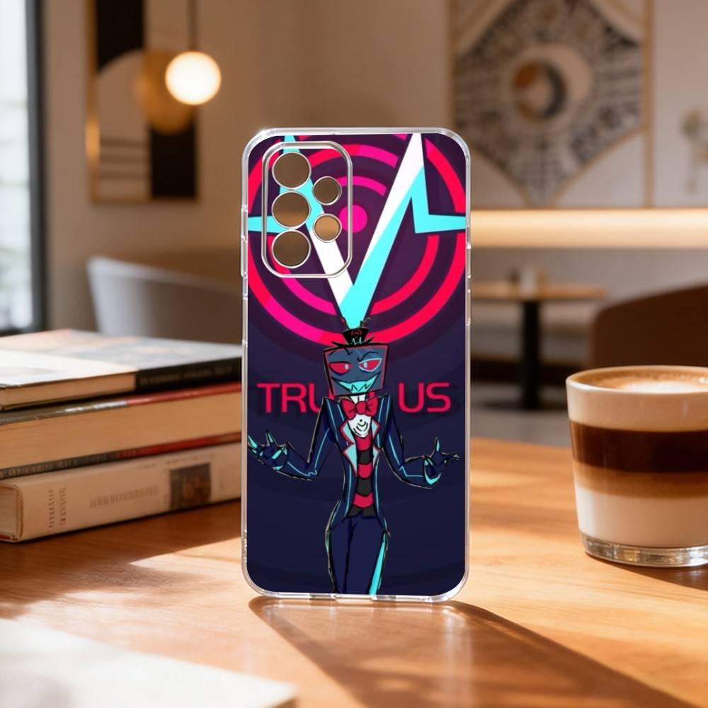 Hazbin H-Hotel V-Vox Чехол для телефона Прозрачный Силиконовый Мягкий Для Samsung S25,S24,S21,S22,S23,S30,Ultra,S20,Plus,Fe