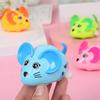 Wind-up Toy Creative Mouse Shape Kids Educational Clockwork Toy No Batteries Needed Interactive Winding Toy for Children
