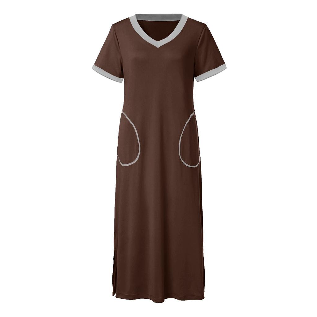 Женское модное однотонное платье с открытой талией и короткими рукавами, юбка, вечернее платье с пайетками