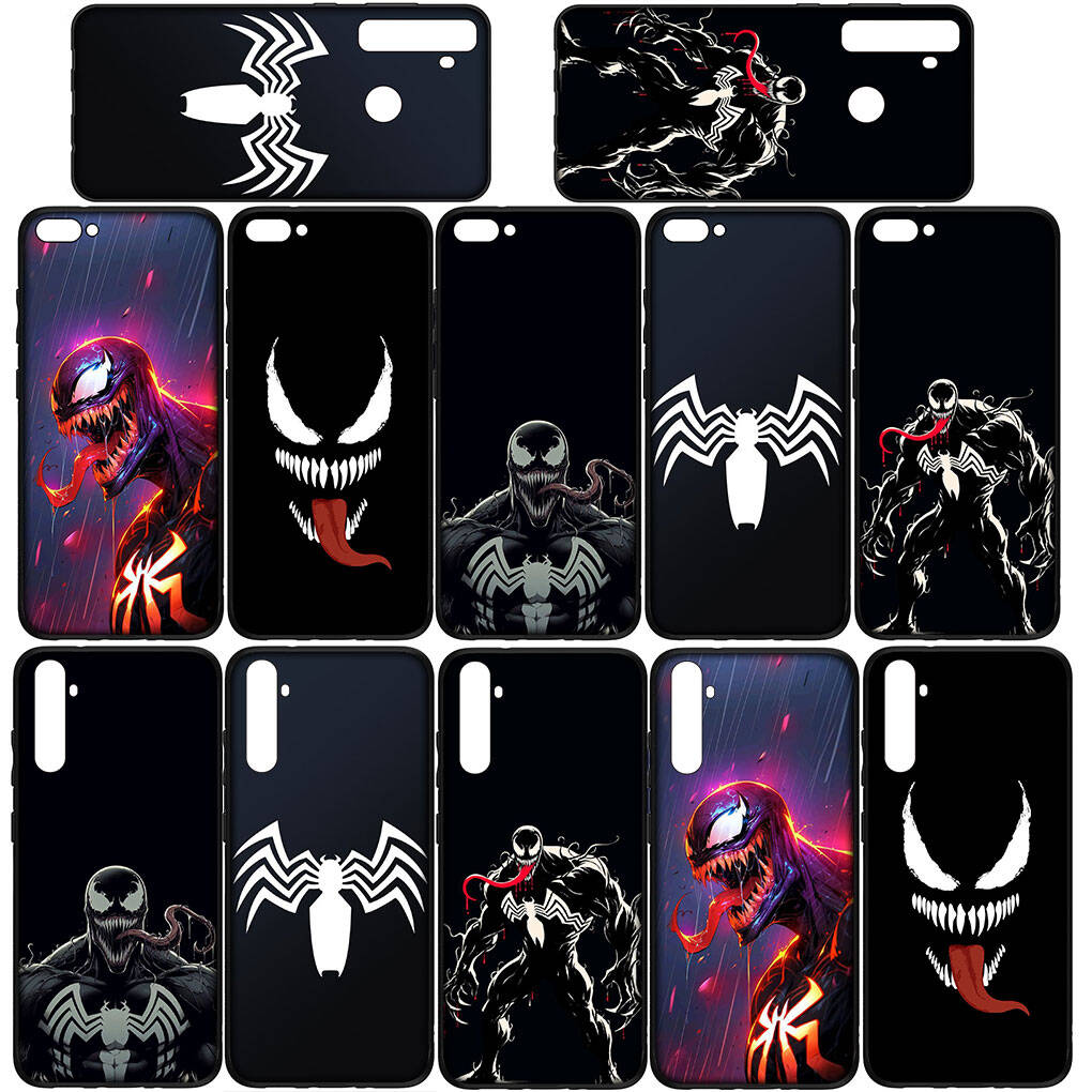 Cover for iPhone 17 16 15 Xiaomi Poco Redmi Note 14 13 12 11 Pro Max 9 16e Samsung Galaxy S25 S24 S23 A06 A56 OPPO Huawei Venom Superhero Phone Case