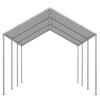 Carport Replacement Canopy, 3 x 6 m Potable Garage Tent Top Tarp, UV-Resistant & Waterproof Car Shelter Tarp, Heavy Duty Car Port Cover with Ball