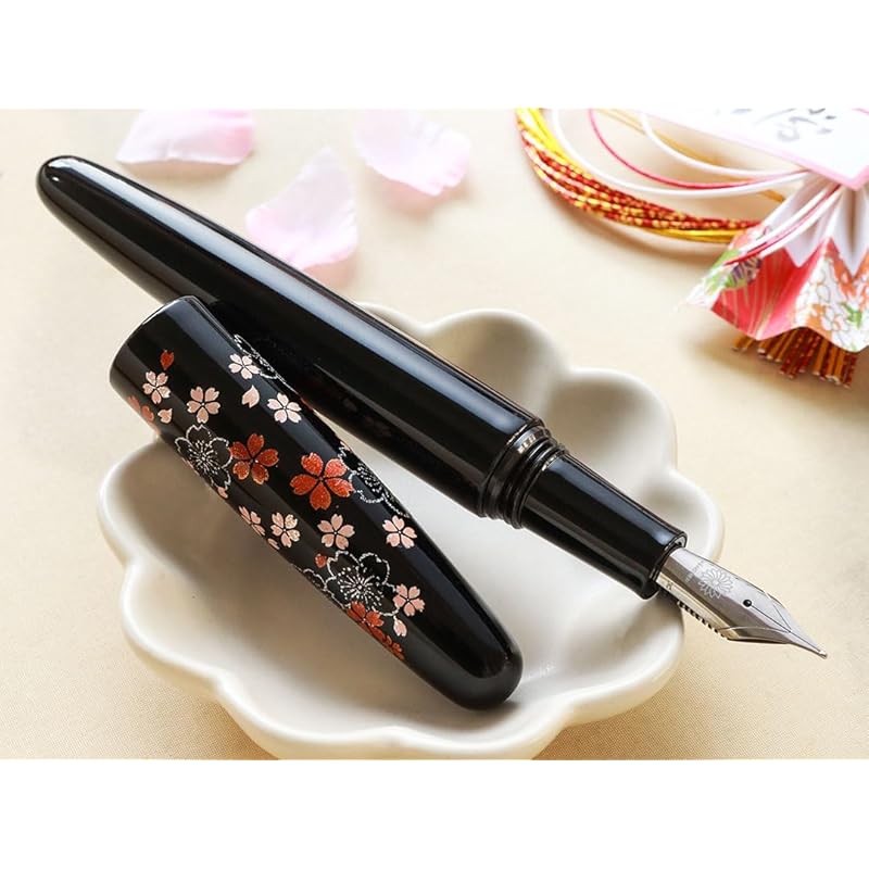 Ручка мечты WANCHER, лак Echizen, цветущая вишня [перьевая ручка Wancher] (EF сверхтонкий)