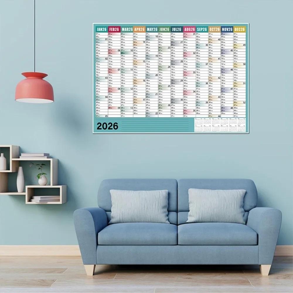 2026 Wall Hanging Calendar To Do List Schedule Agenda Organizer Calendar Planner Sheet Annual Planner Memo Pad