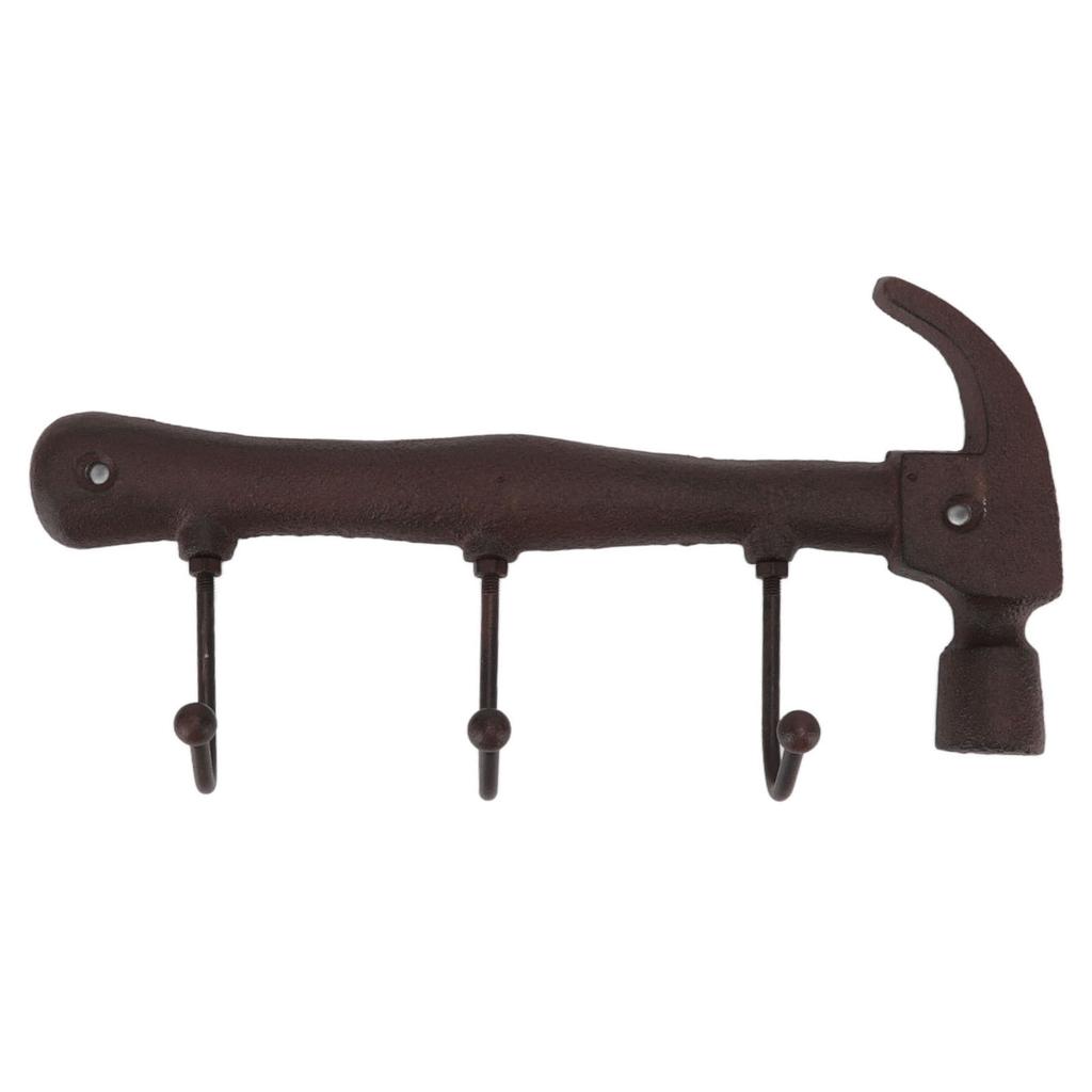 Крючок в индустриальном стиле, инновационный настенный декоративный крючок из чугуна, вешалка для одежды, подвеска для бара