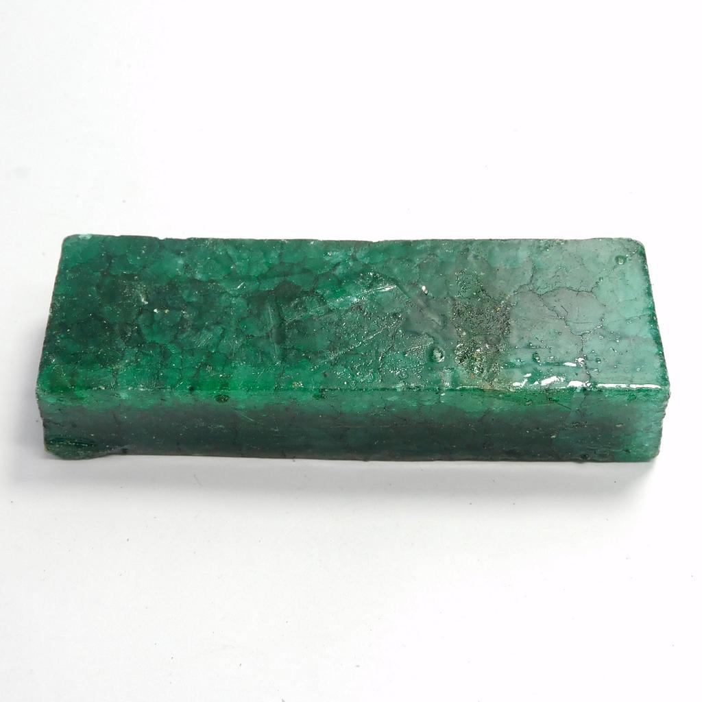 687 Ct Natural Green Emerald Uncut Huge Size Rough Loose Gemstone