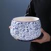 New Chinese Style Blue & White Porcelain Flower Pot