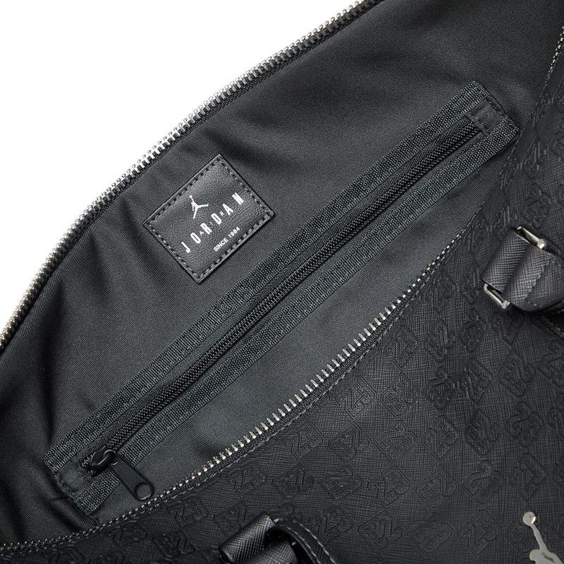 Jordan Полиэстеровая дорожная сумка унисекс черная Jordan LM0987-G0T