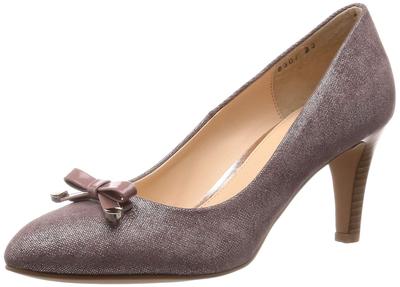 Туфли-лодочки Stuart Ribbon Motif Round Toe 6307 Pink Gold cm E [Jill Shoe] женские 23,5