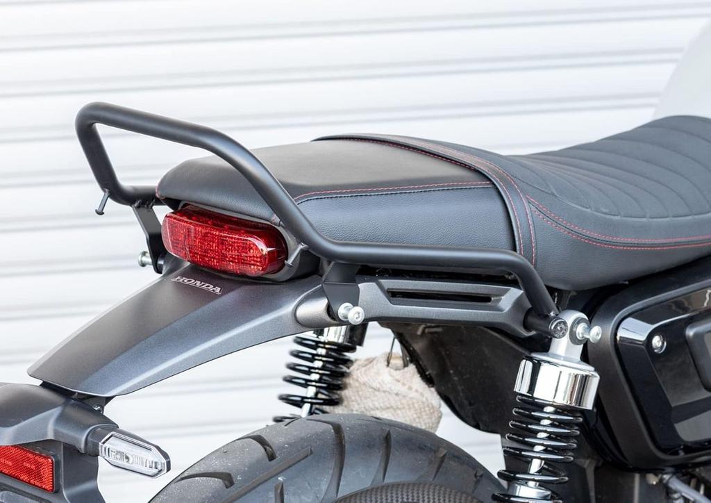 Kijima Мотоциклетные Запчасти Тандемная Ручка с Грузом Матовый Черный для Honda Номер Детали Крюк, Сталь, Отделка, GB350S, 210-553