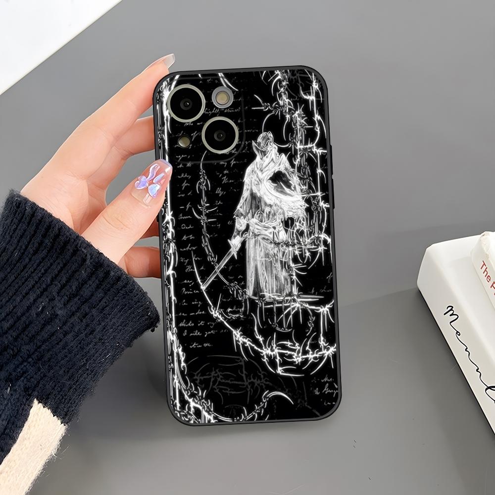 Крутой Готический Скульптурный Чехол-Телефон Девушка Для Iphone 16 Plus 15 14 Pro Max 13 Mini 11 12 Xr X Xs 6 7 8 SE Plus Задняя Крышка