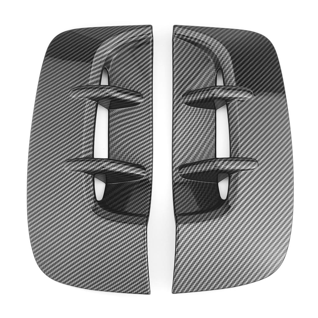 Car Front Door Fender Hole Grille Leaf Plate Air Outlet Decoration Cover Strip For Kia Stinger 2018-2023 Exterior Styling