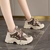 CRLAYDK женские массивные кроссовки модная платформа сетчатая повседневная обувь для папы на шнуровке удобная прогулочная танкетка спортивный теннис для леди