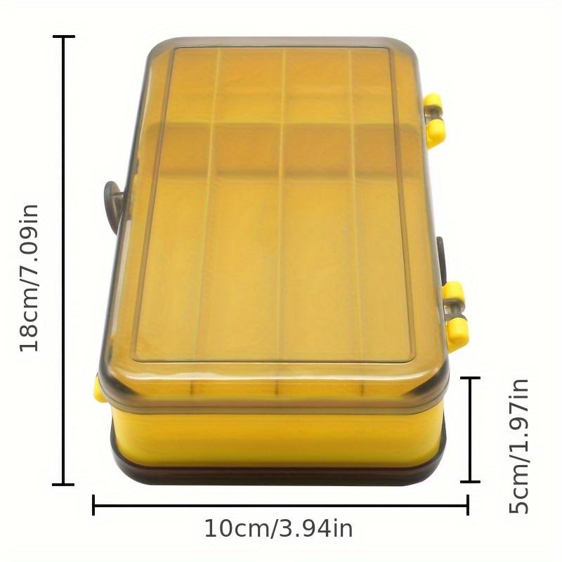 2 шт. Рыболовные инструменты двухсторонняя коробка-книжка двухсторонняя портативная пластиковая коробка Luya коробка для аксессуаров коробка для хранения приманки