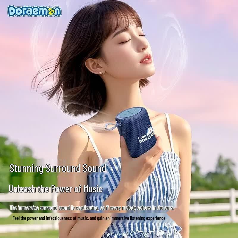 ROCK Doraemon Ambient Light Portable Bluetooth Speaker (CN version)