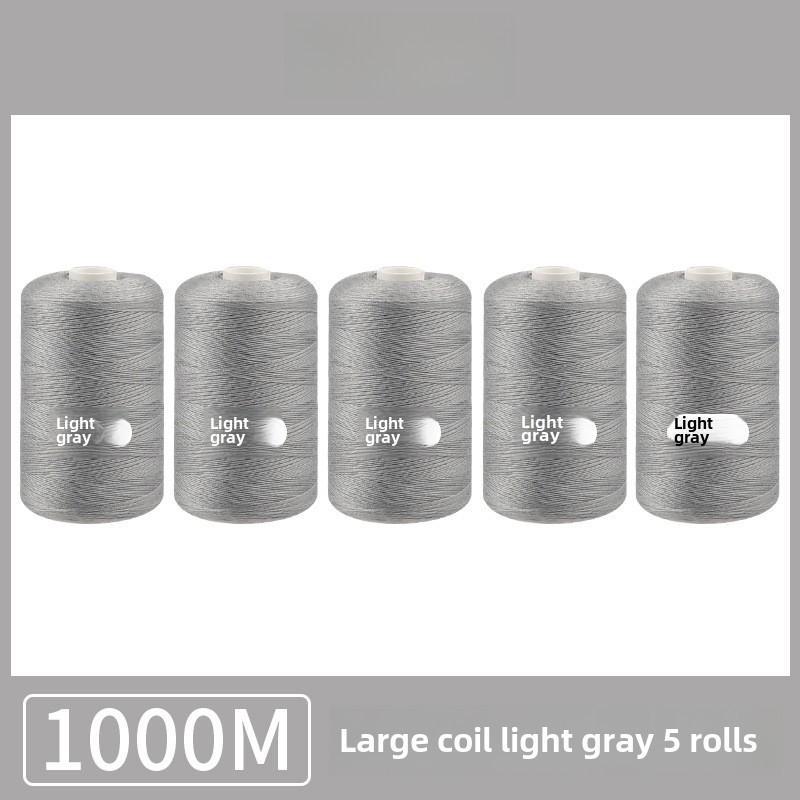 1000 ярдов ниток для бытового шитья: Полиэстер, цветная ручная работа, тонкая катушка