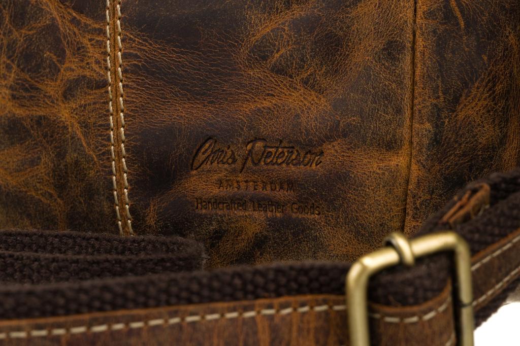 PTN 376-TMH-5955 Tan Leather Bag