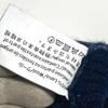 Loewe Логотип-анаграмма Перчатки Кожаная бирка Кожаная бирка перчатки шерсть Темно-синий