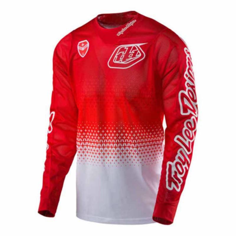 Mens Long Sleeve Cycling Jersey Mountain Bike Downhill Racing Trail Riding Quick Dry Breathable Performance Shirt