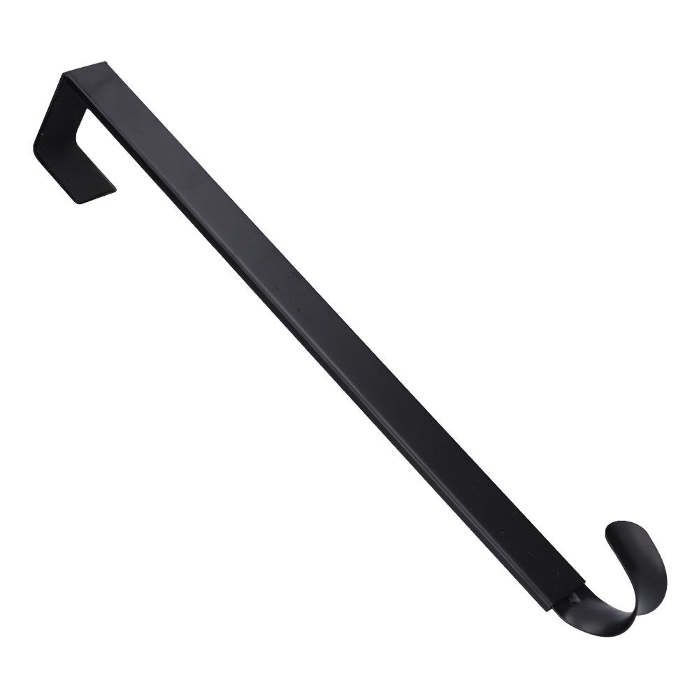 Iron Door Wreath Hook Retractable Over Door Hanger Convenient Wreath Hanger Indoor Outdoor