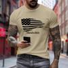 Men's Printed Short Sleeve T-Shirt Men's Loose Casual Short Sleeve Top
