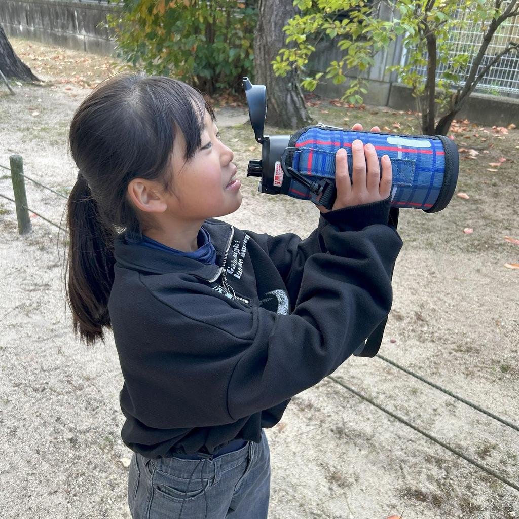 Orgo Нержавеющая сталь Портативная бутылка для хранения холодной воды Бутылка для воды для учеников начальной школы 1.0L PBY-10 One-Touch (Проверено синим)