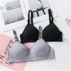 Нижнее белье с чашкой AB для девочек-подростков, женский беспроводной бесшовный бюстгальтер для девочек, дышащий тренировочный бюстгальтер