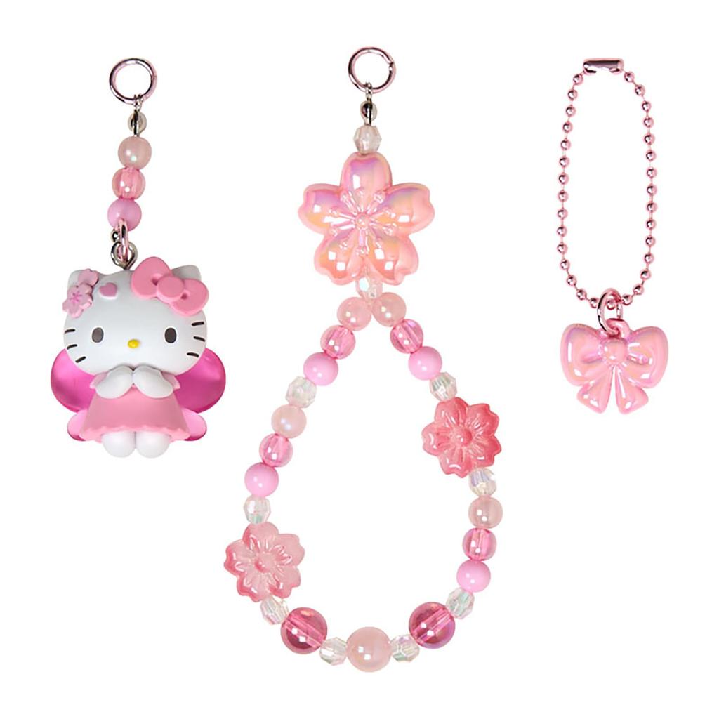 Sanrio Брелок-брелок Hello Kitty с бусинами 661597 (сакура)
