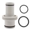 Hose Plunger 1.25in To 1.5in Pool Hose Adapter Swimming Pool Hose Plunger for Filter Circulation
