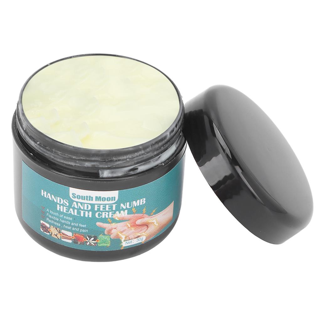 Hands Feet Numbness Cream 30g Natural Materials Relieve Numbness Health Cream for Leg Foot Arm