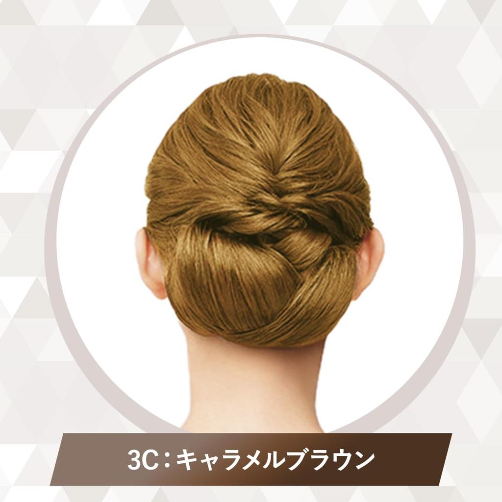 Hoyu Cielo Mousse Color 3C bottles (2 + bonus) [Quasi-drug]