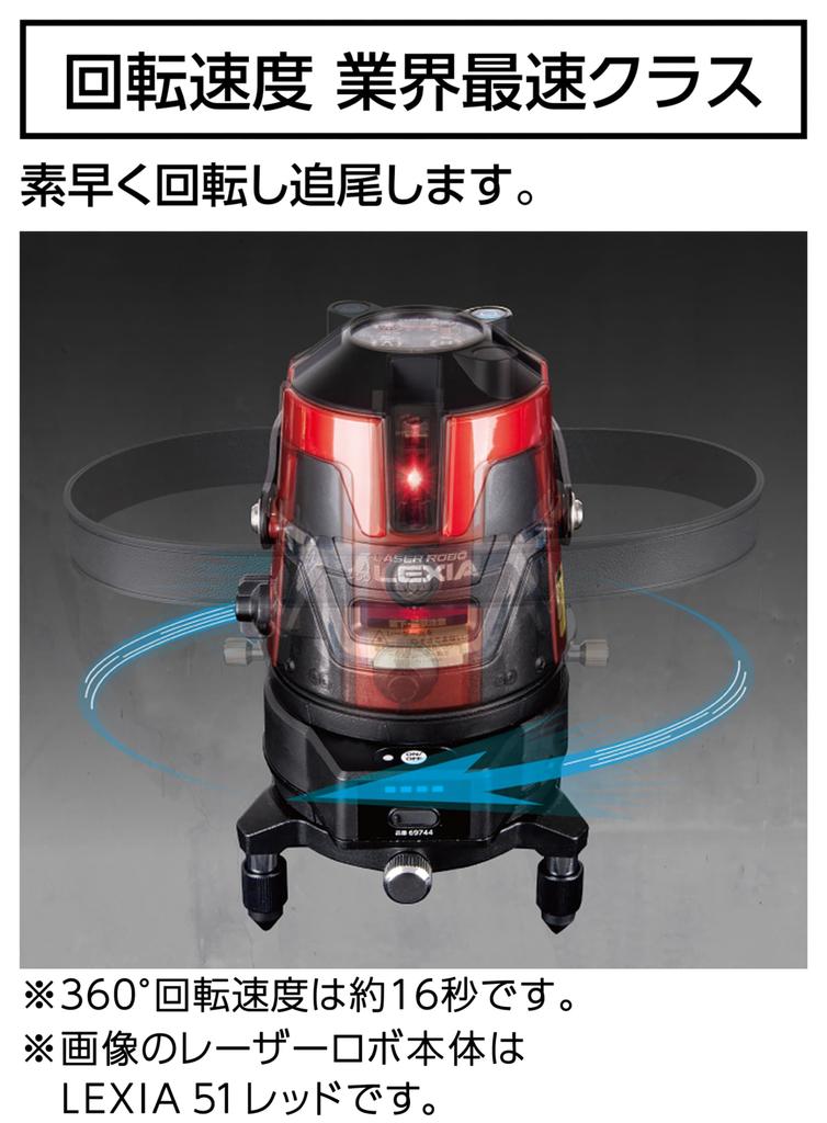 Shinwa Sokutei Лазерный Робо Зеленый Автоматическое Слежение Вращающийся Комплект Приемника Планшета 69743 LEXIA-E51AR