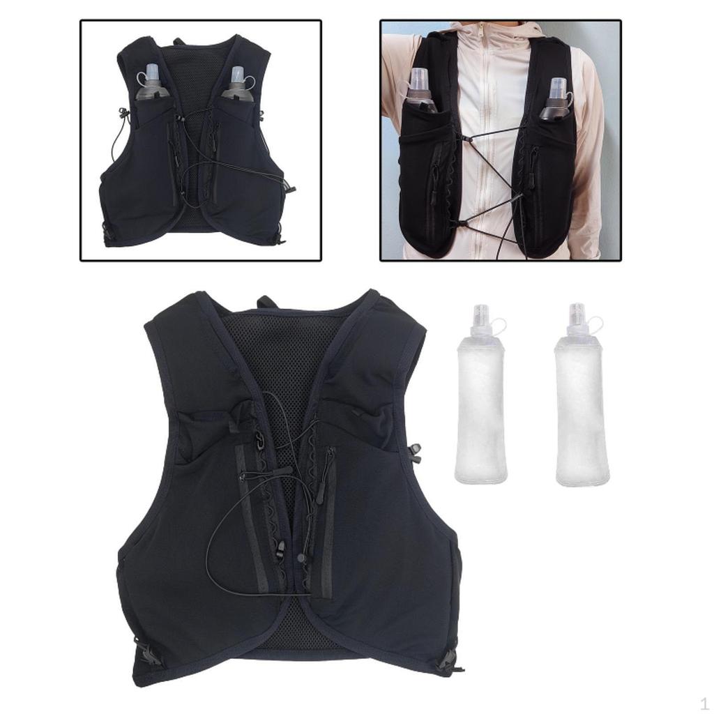 Рюкзак для питья для мужчин и женщин с карманами для бега, пешего туризма, скалолазания