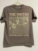 The Smiths The World won't listen рок-группа футболка Темно-шоколадная унисекс футболка