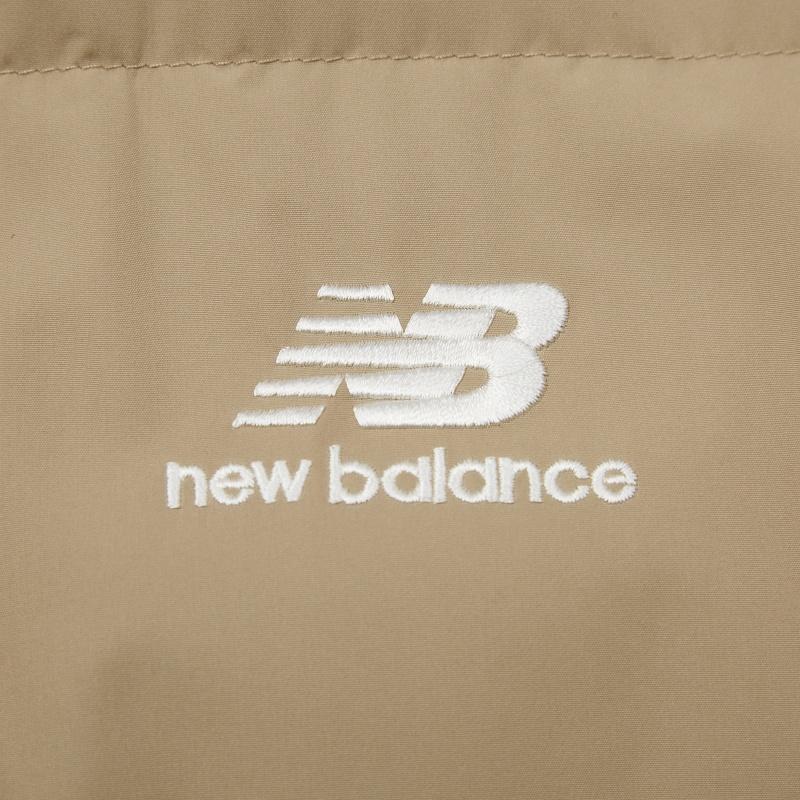 New Balance Logo Print Jacket Asia Sizing 'Khaki White' Unisex 5PB43153-DB