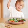 Detachable Baby Sucker Dining Plate 304 Stainless Steel Kids Feeding Bowls  For Toddlers